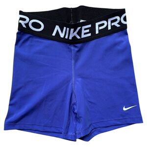 Nike Pro Royal Blue Shorts